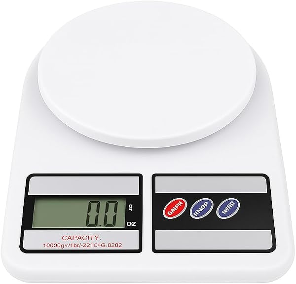 Balança para cozinha digital com função tara