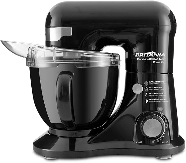 Britânia BBP760P Power Plus Turbo, batedeira planetária, 127 V