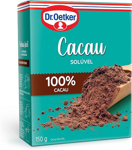 Dr. Oetker Cacau em Pó Solúvel 100% Cacau