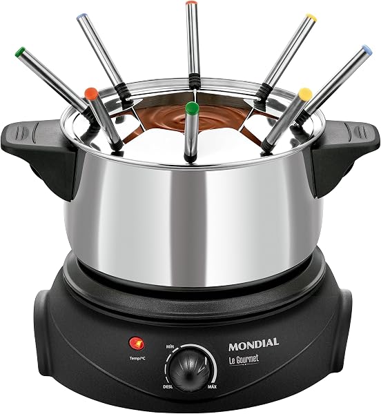 Mondial FD-02 Le Gourmet II, panela elétrica de fondue, 1200 W, 127 V